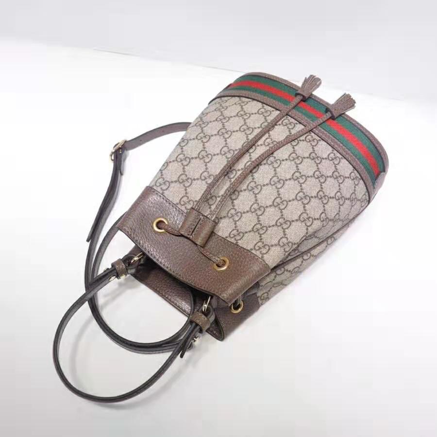 Gucci GG Women Ophidia Small GG Bucket Bag