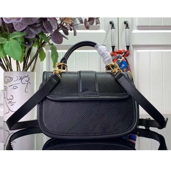 Louis Vuitton LV Women Hide Seek Black Epi Grained Smooth Cowhide Leather
