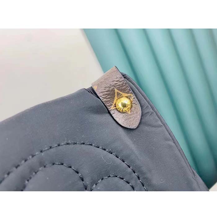 Louis Vuitton LV Unisex OnTheGo MM Tote Black Recycled Nylon Econyl