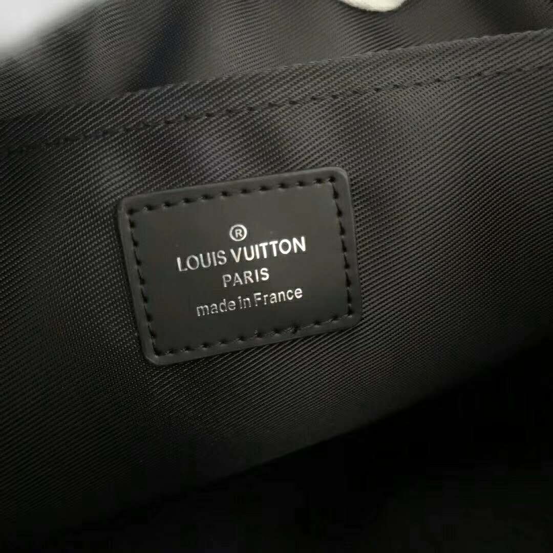 Louis Vuitton LV Unisex Discovery Pochette Supple Monogram Eclipse Canvas