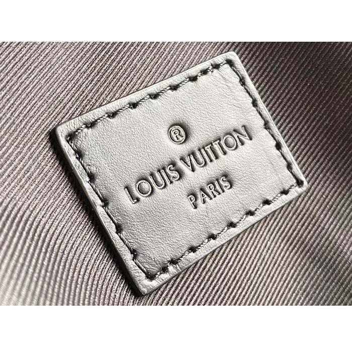 Louis Vuitton LV Unisex Takeoff Backpack Black Grained Calf Leather