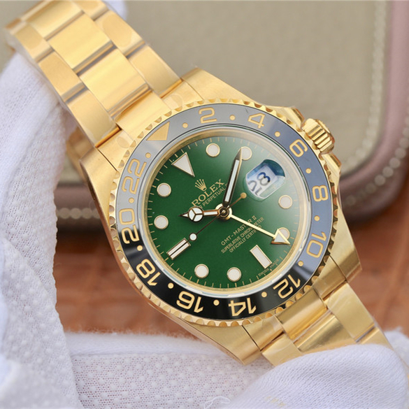 Rolex GMT-Master II Gold Green 40mm