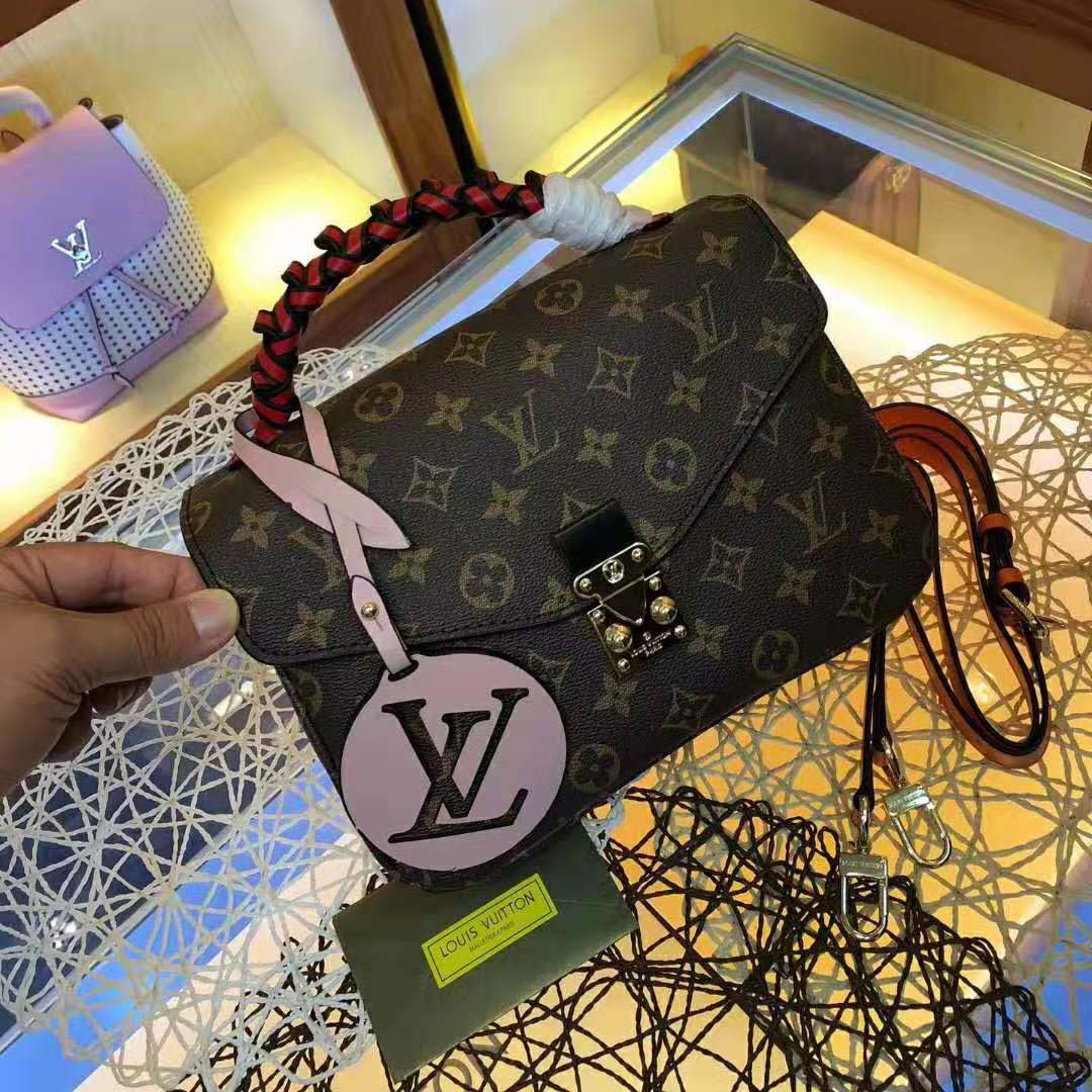 Louis Vuitton LV Women Pochette Métis Bag in Monogram Coated Canvas-Brown