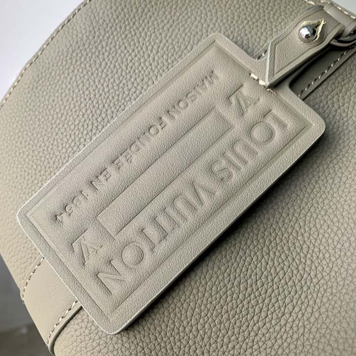 Louis Vuitton Unisex City Keepall Bag Khaki LV Aerogram Cowhide Leather