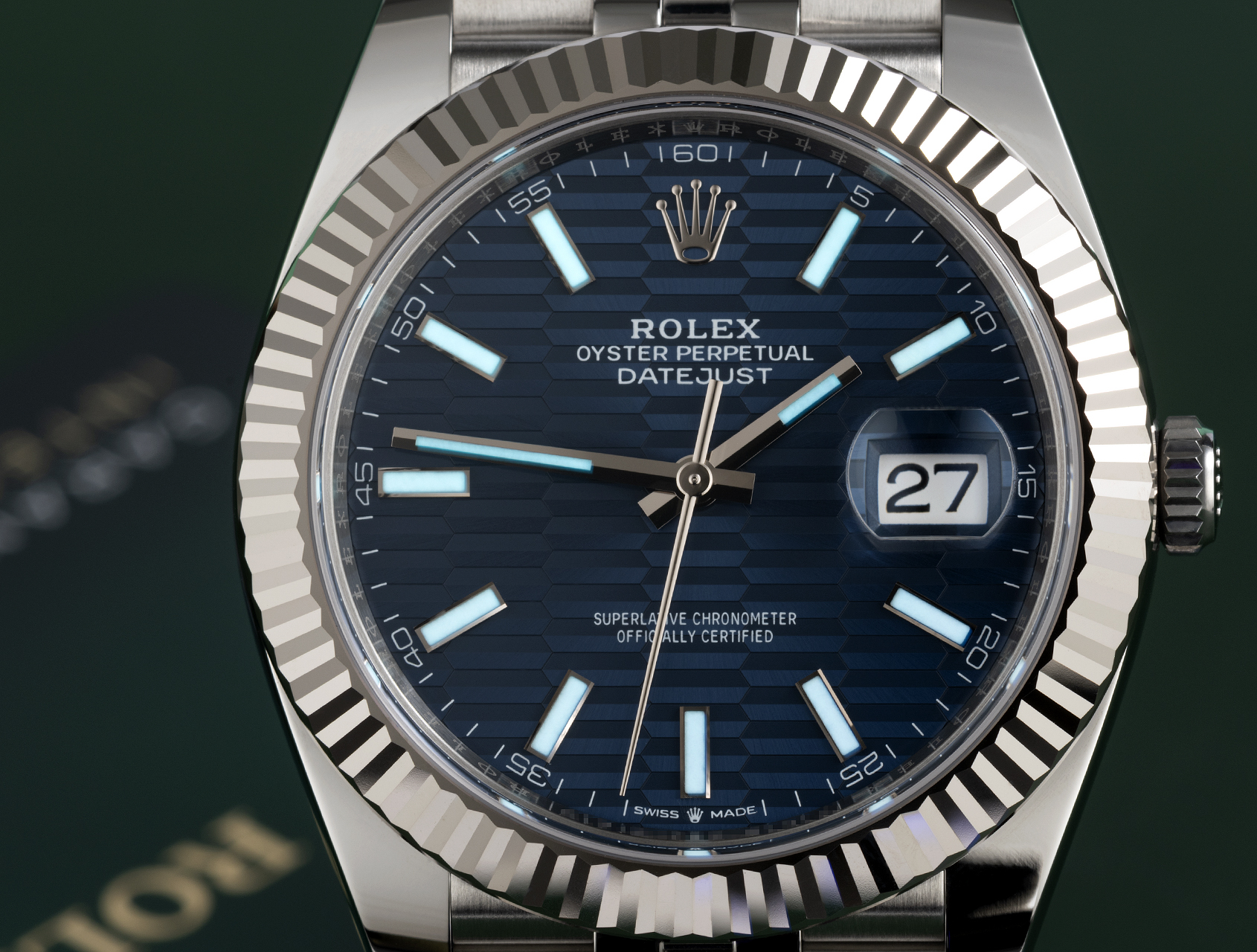 Rolex Datejust Fluted Motif   126334 - New Model