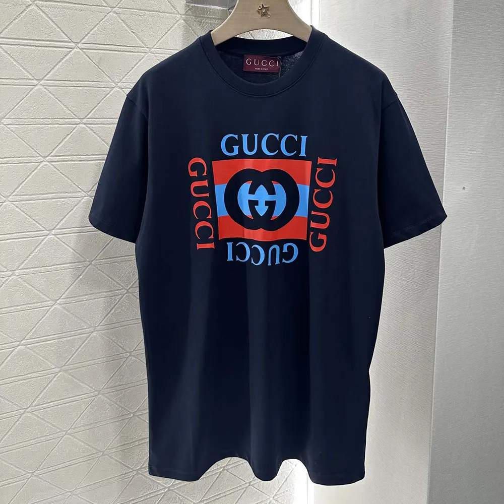 Gucci Women Printed Cotton Jersey T-shirt 796395XJHDB