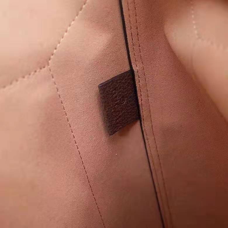 Gucci GG Unisex Ophidia Soft GG Supreme Large Tote in Beige/Ebony GG Supreme Canvas