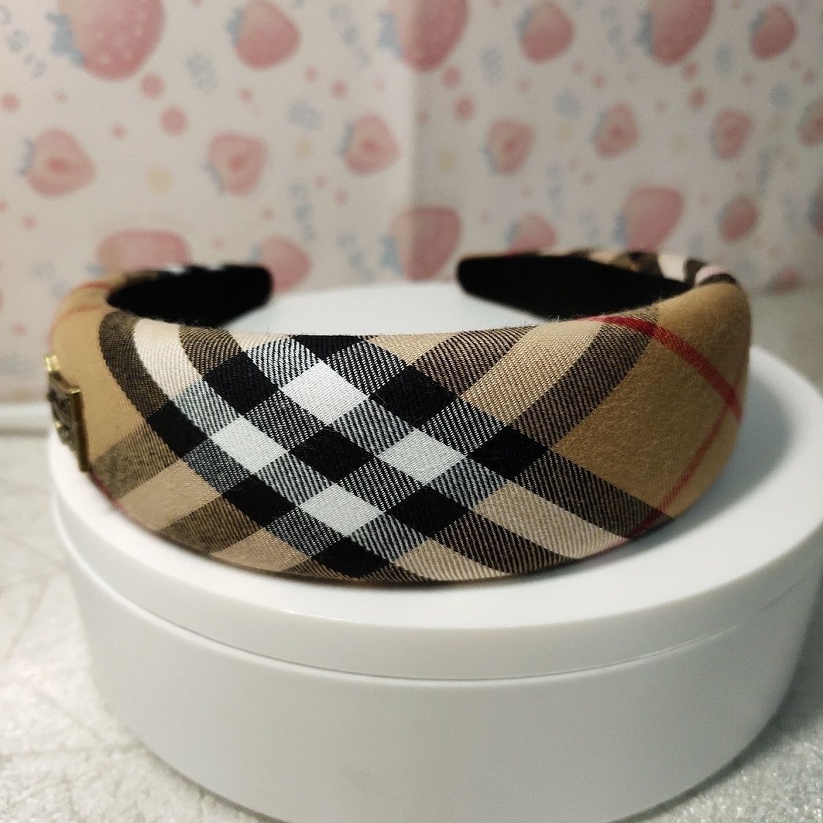 BBR Plaid Casual Headband PD0425071814
