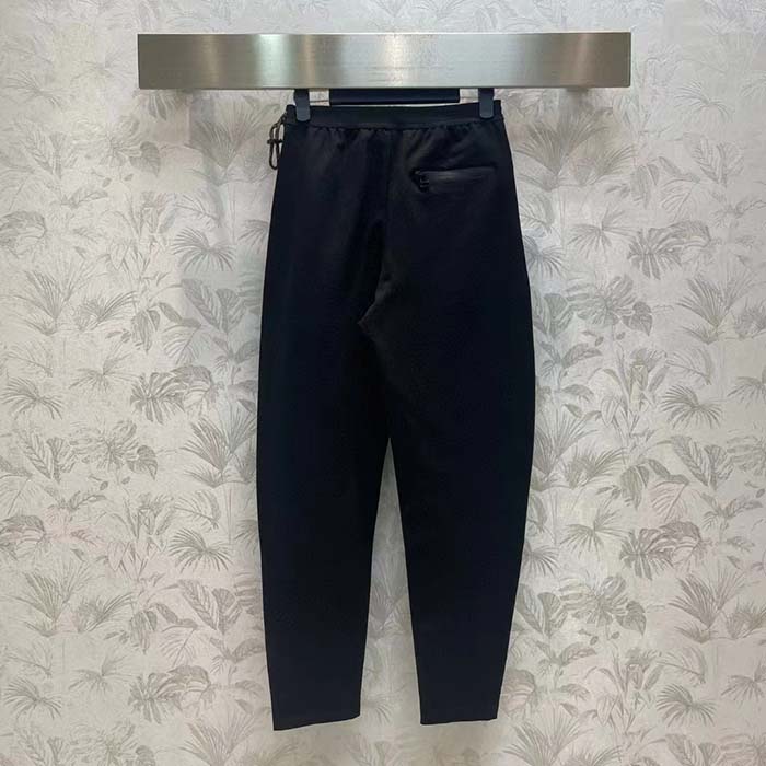 Louis Vuitton Women LV Scuba Pants Black Regular Fit 1AFFLI