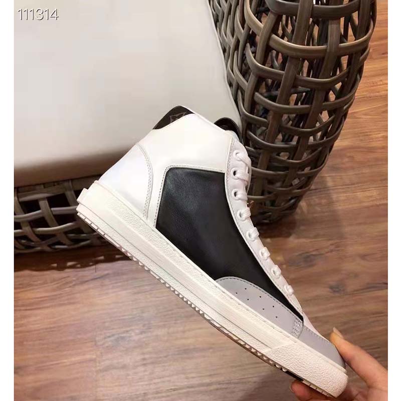 Louis Vuitton Unisex Charlie Sneaker Boot Cacao Brown Mix Recycled Bio-Based Materials