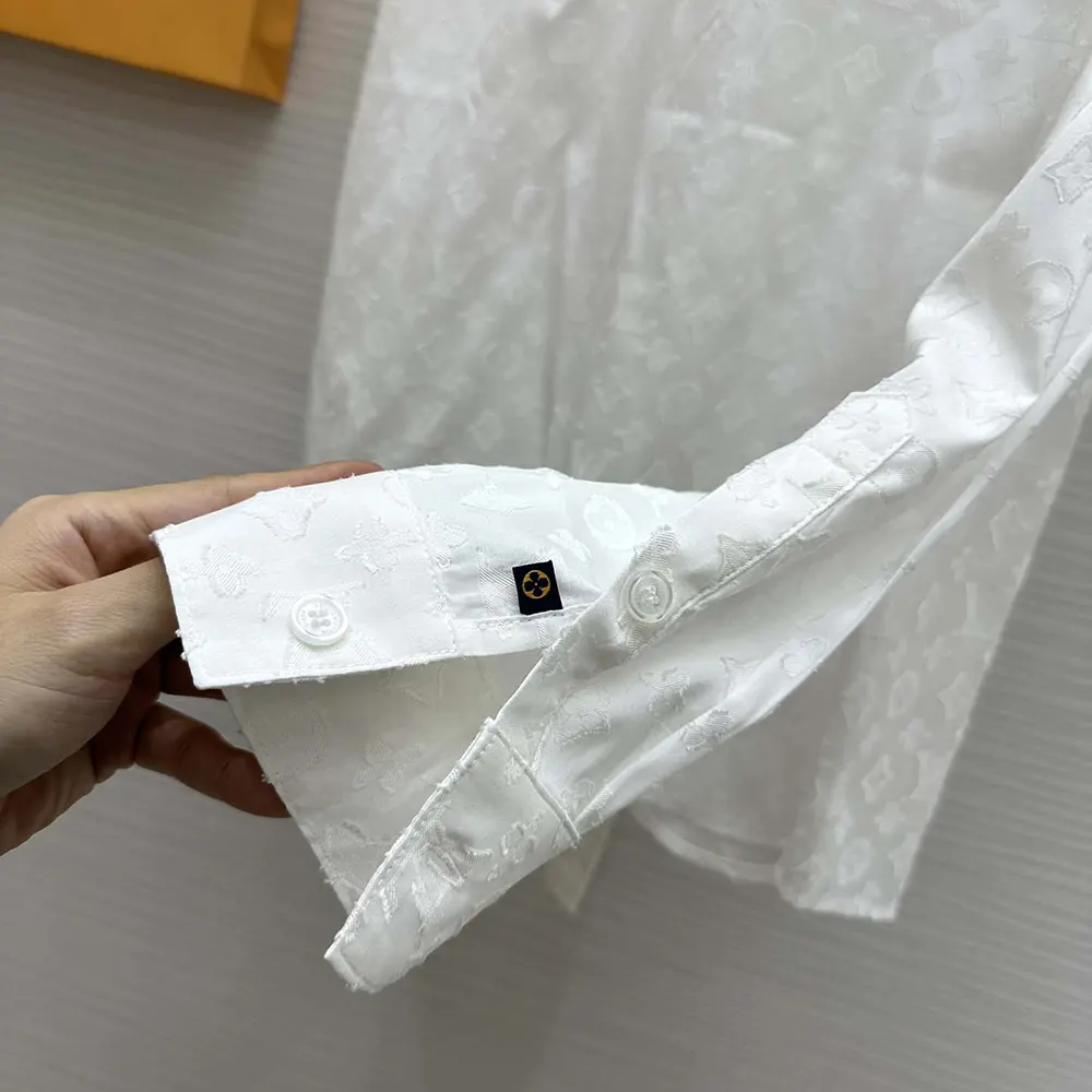 Louis Vuitton Women Monogram Fil Coupé Shirt 1AFLAG