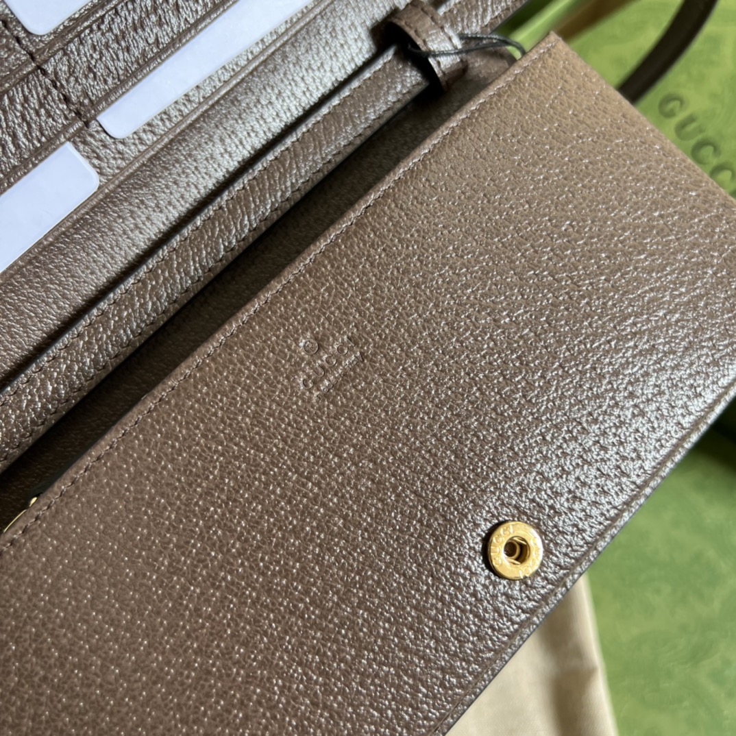 Gucci Women Ophidia GG Mini Bag Beige Ebony GG Supreme Canvas Double G