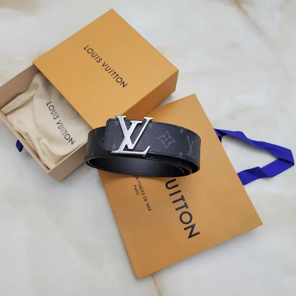 Louis Vuitton Unisex LV Slim Bracelet-Black M6456D