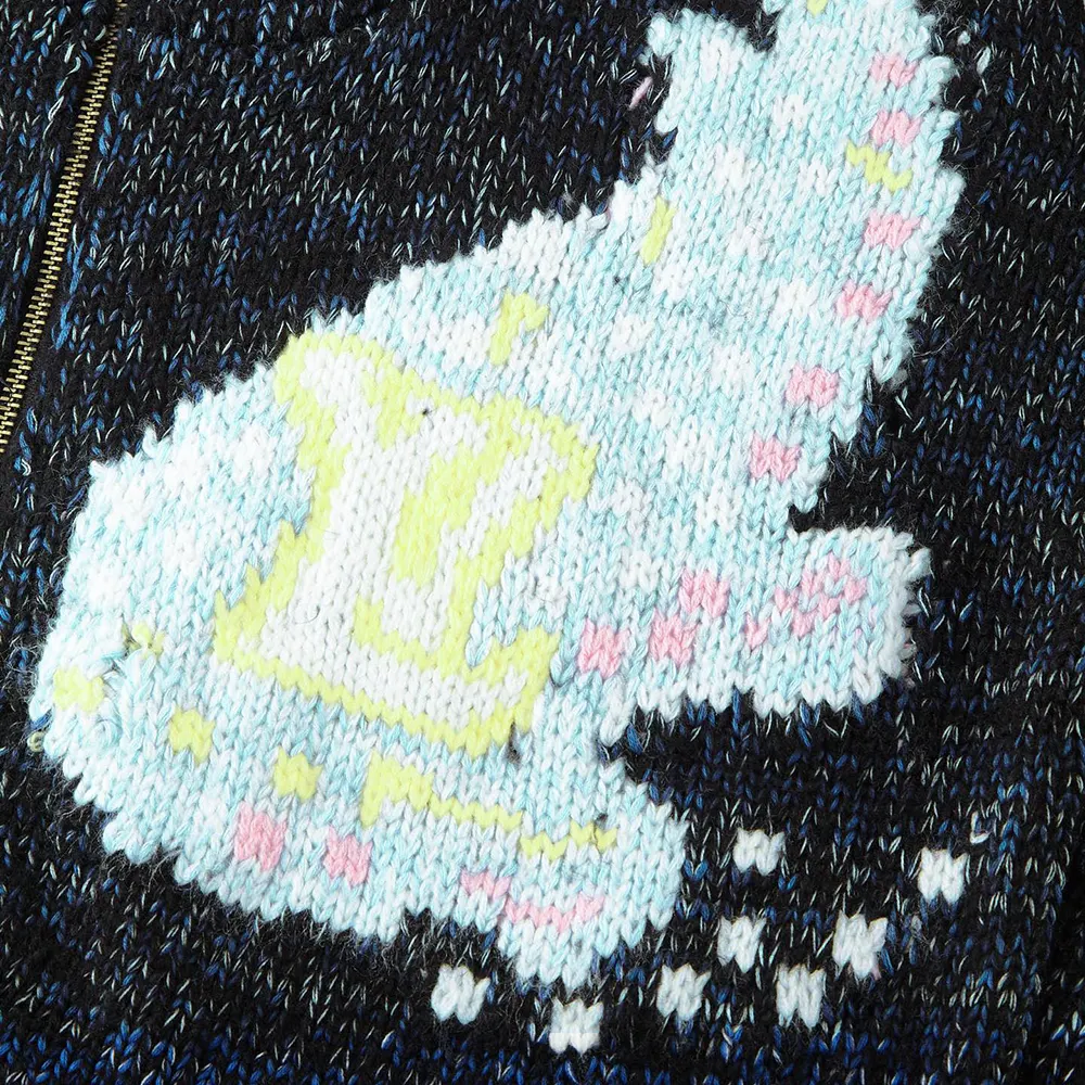 Louis Vuitton Women Zippered Knitted Blouson 1AIMB0