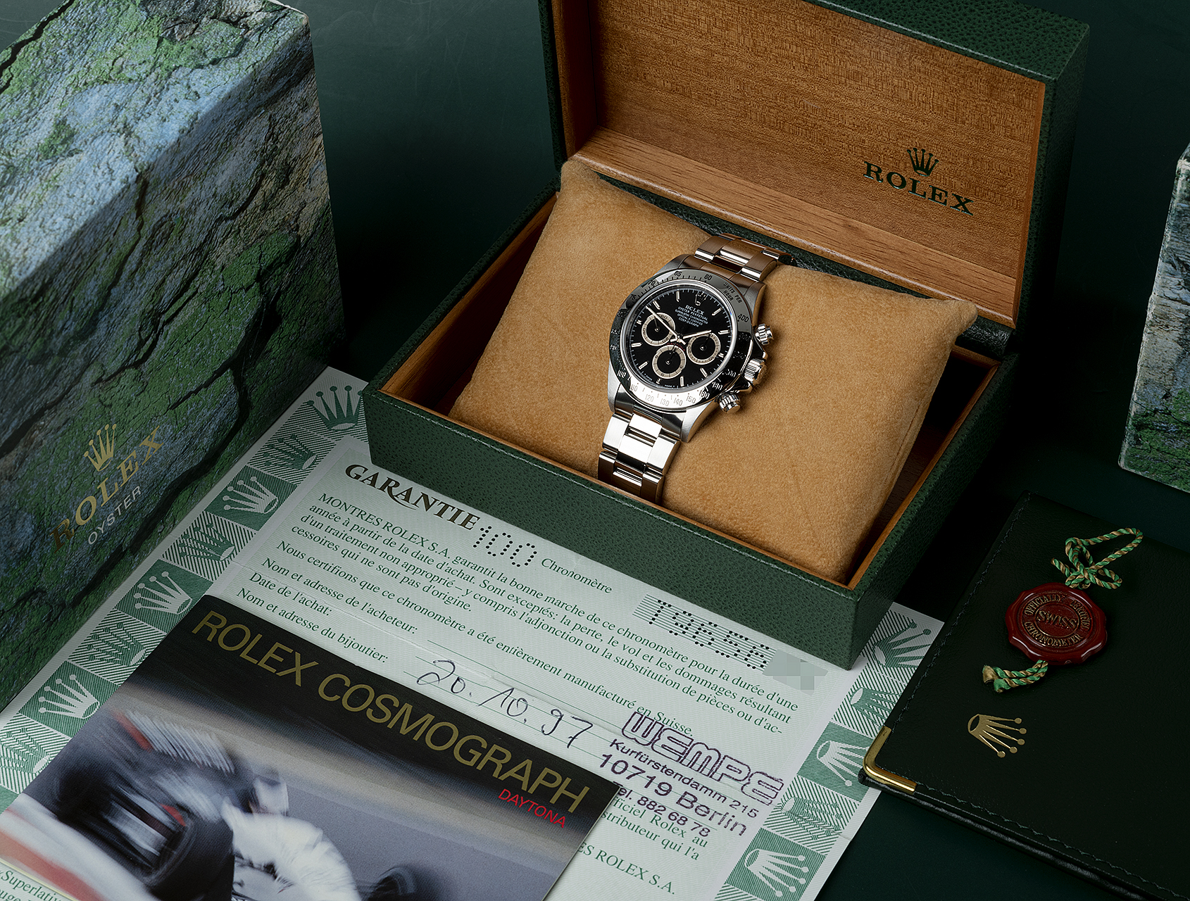 Rolex Daytona Patrizzi 16520 - T Serial 'Punched Papers'