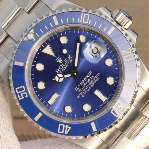 Rolex Submariner Date Blue Dial 40mm