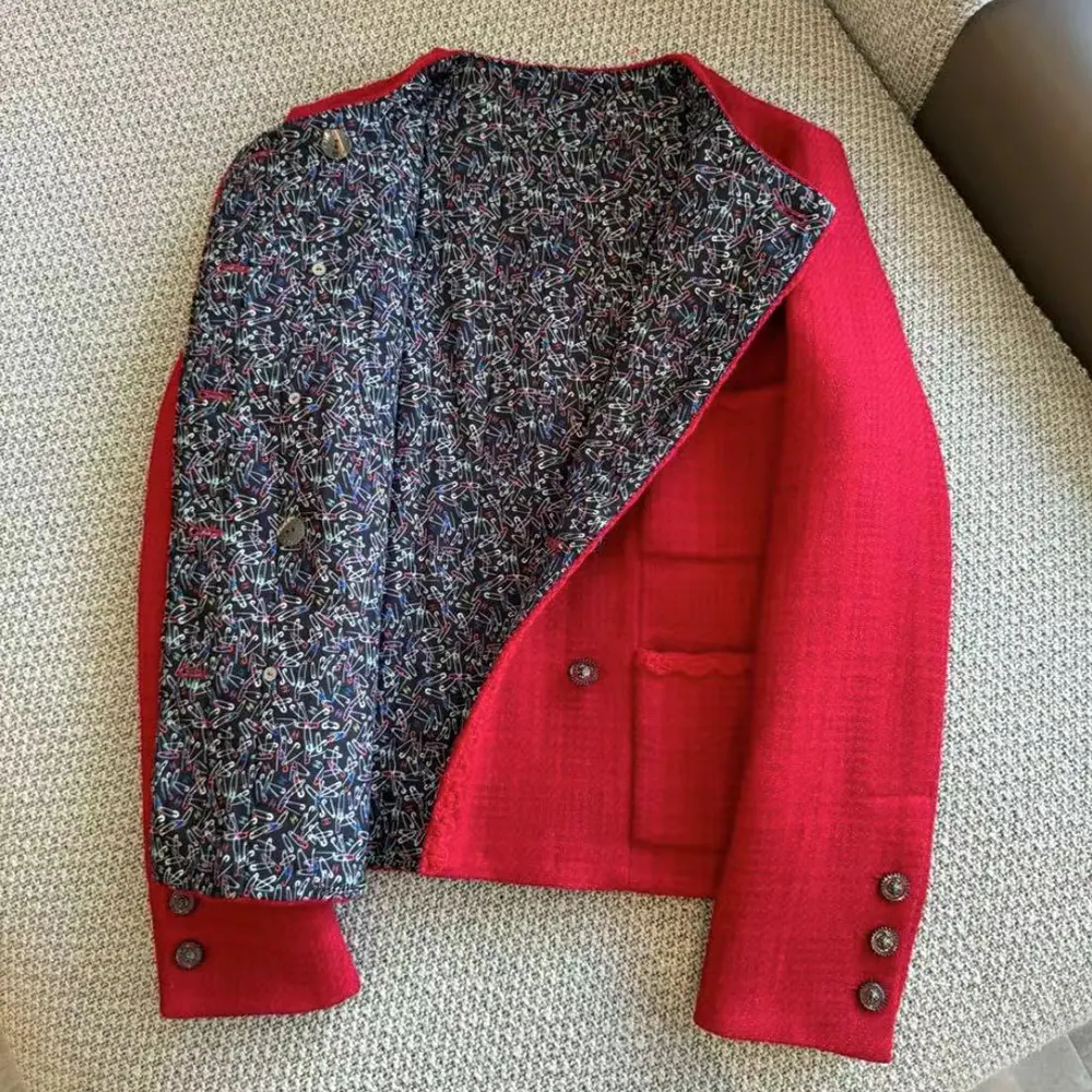 Chanel Women Jacket Wool Tweed P77692V60404N7432