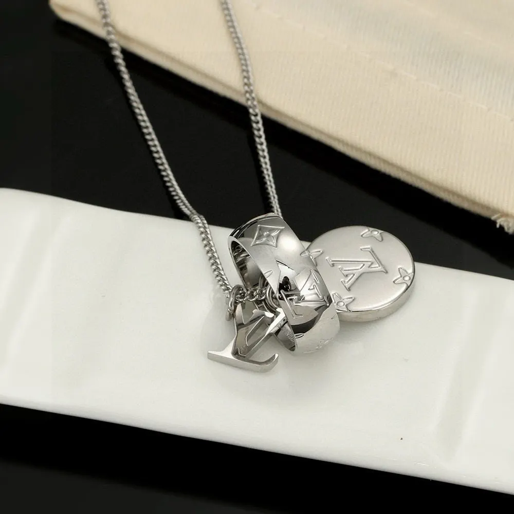 Louis Vuitton Unisex LV Monogram Charms Necklace M62485