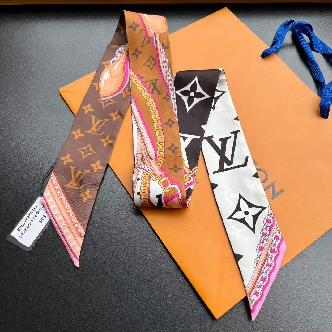 Louis Vuitton Women LV Ultimate Monogram BB Bandeau Black Allover Monogram Silk Inkjet M76676