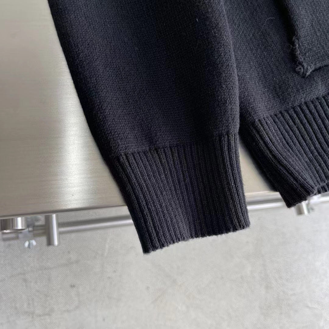 Louis Vuitton Women LV SKI Wool Blouson With Shearling Collar Regular Fit LV Ice Black