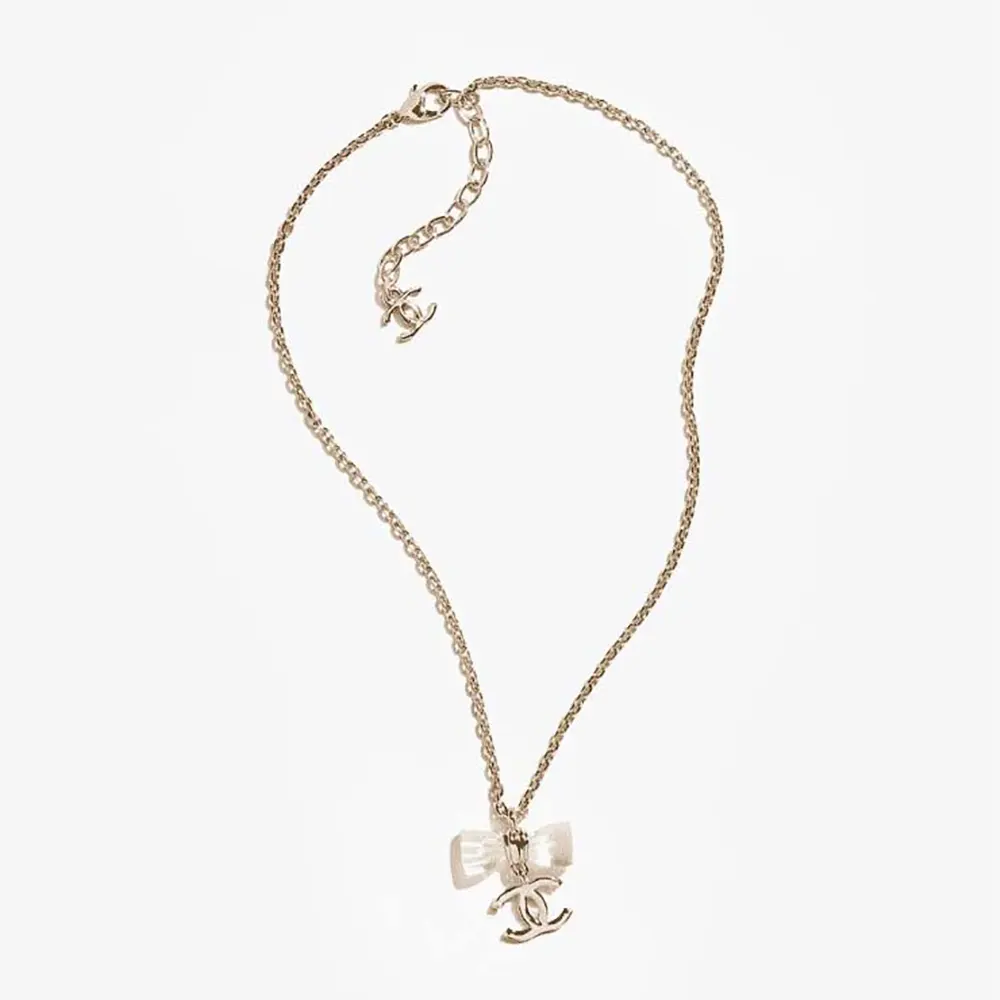 Chanel Women Pendant Necklace Metal Resin ABF546B19997