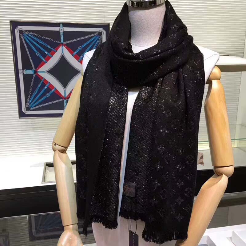 Louis Vuitton LV Timeless Stole Scarf in Cashmere