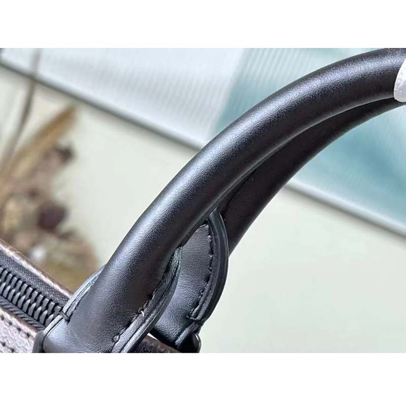 Louis Vuitton LV Unisex Keepall Bandoulière 50 Travel Bag Purple Monogram Coated Canvas