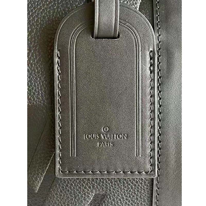 Louis Vuitton LV Unisex Keepall Bandoulière 45 Bag Black Cowhide Leather