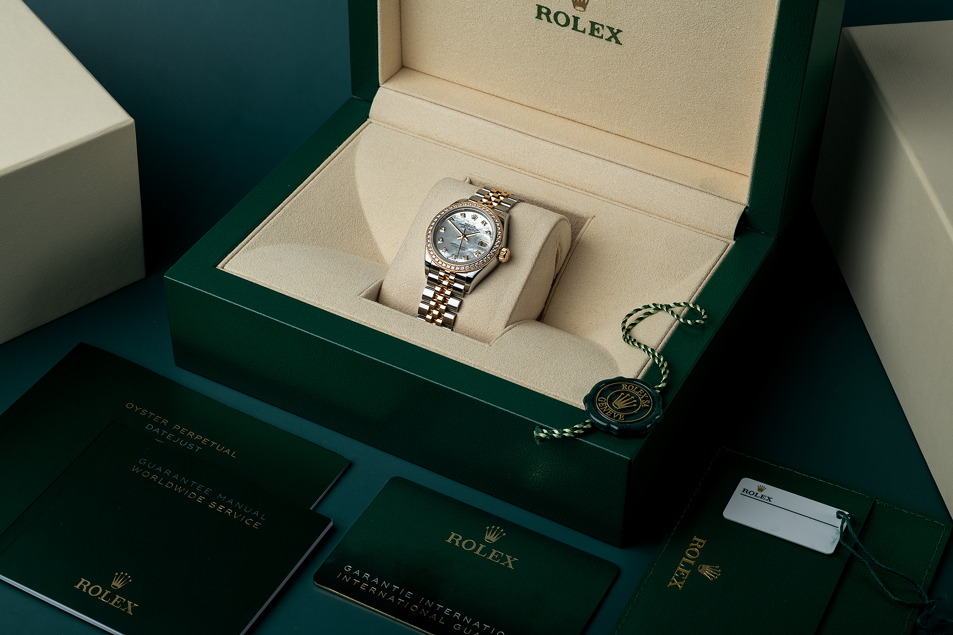 Rolex LADY-DATEJUST OYSTER 28 MM OYSTERSTEEL YELLOW GOLD AND DIAMONDS 279383RBR