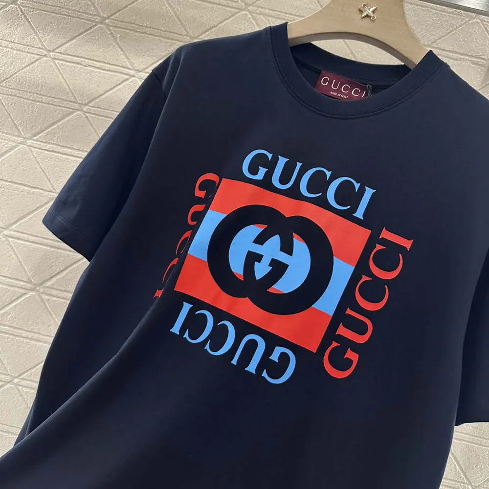 Gucci Women Printed Cotton Jersey T-shirt 796395XJHDB