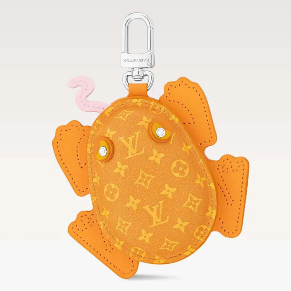 Louis Vuitton LV Women LV Frog Bag Charm-Yellow M02215