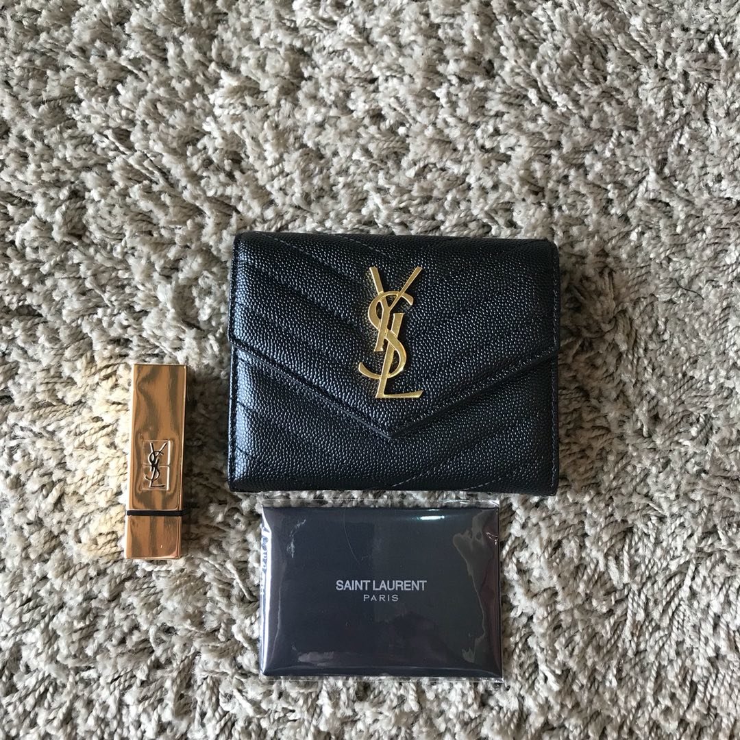 Saint Laurent Handle Bag 13cm Black 0425020802