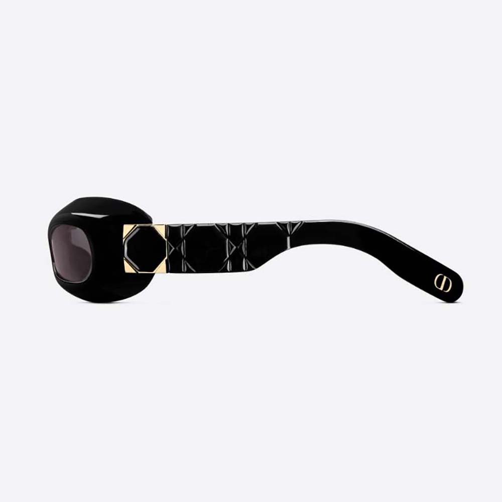 Dior Women Lady 95.22 Black Rounded Sunglasses