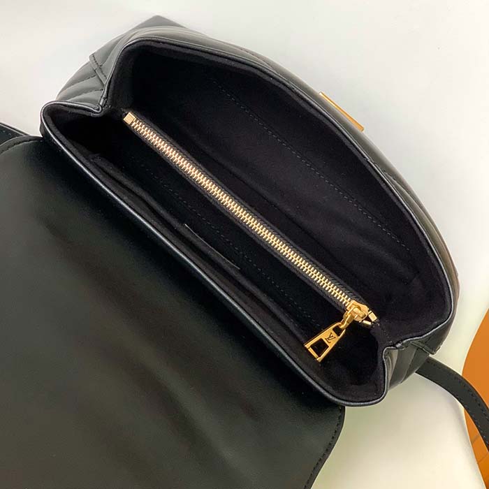 Louis Vuitton LV Women Hold Me Top-Handle Bag Black Smooth Cowhide Leather