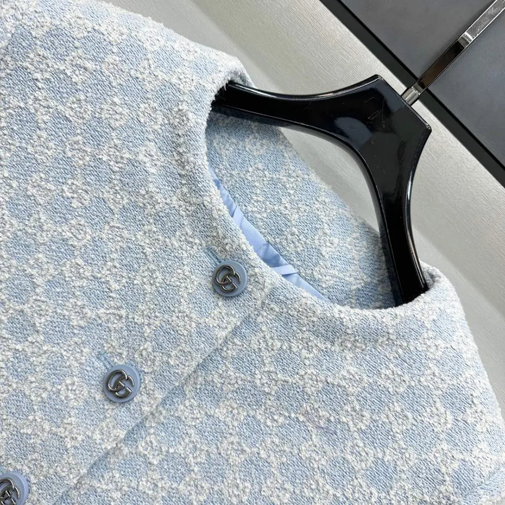 Gucci Women GG Cotton Bouclé Jacket 835524ZASUE