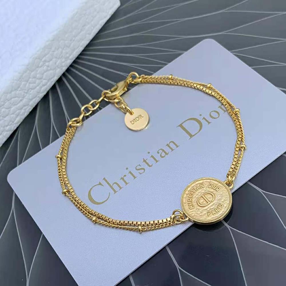 Dior Women 30 Montaigne Bracelet Gold-Finish Metal