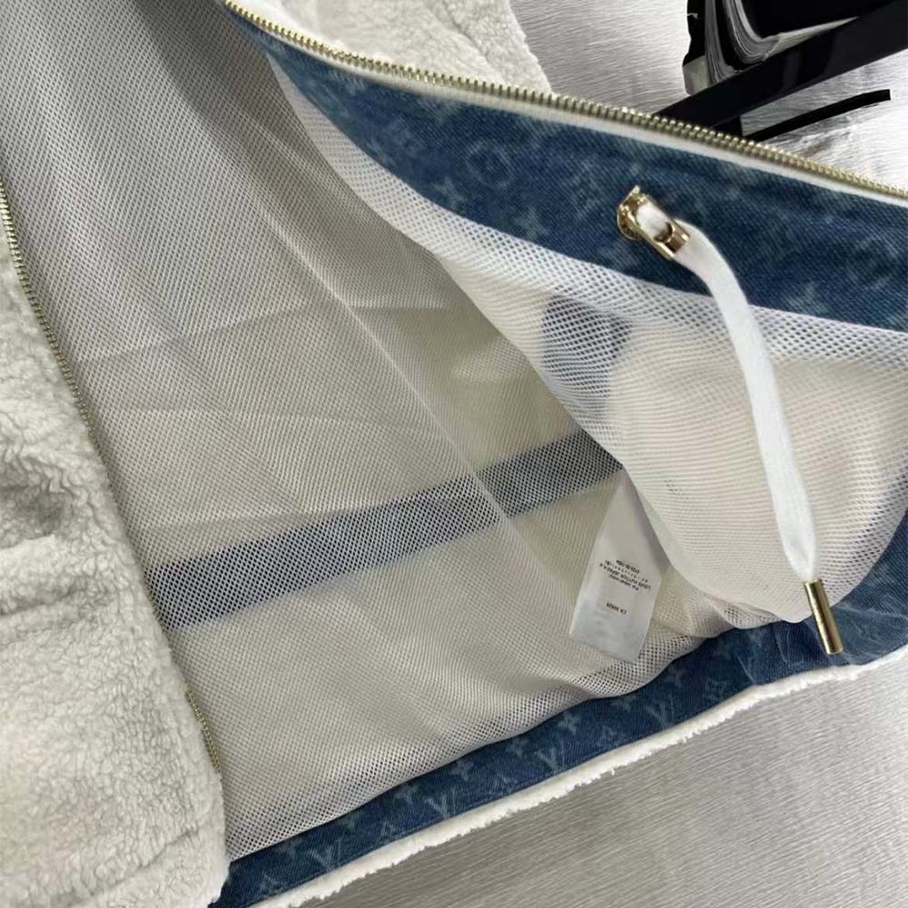 Louis Vuitton Women Monogram Fleece Gilet-White