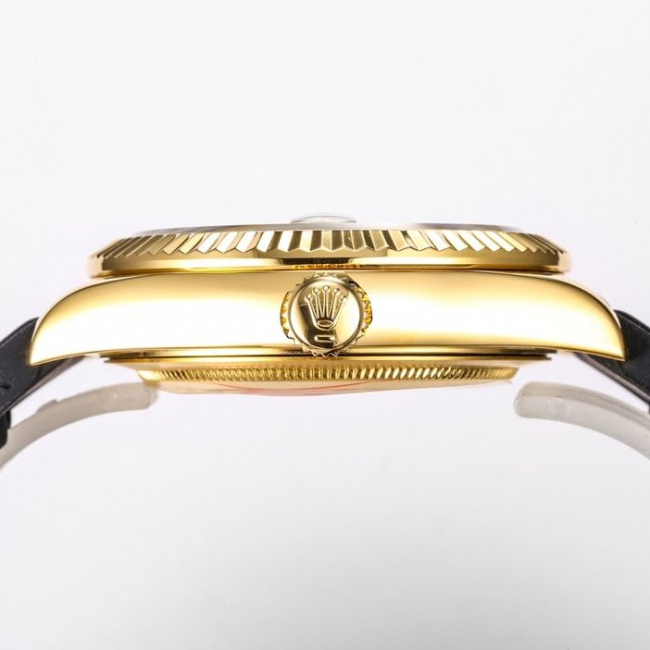 Rolex Sky-Dweller Yellow Gold Champagne Dial 42mm