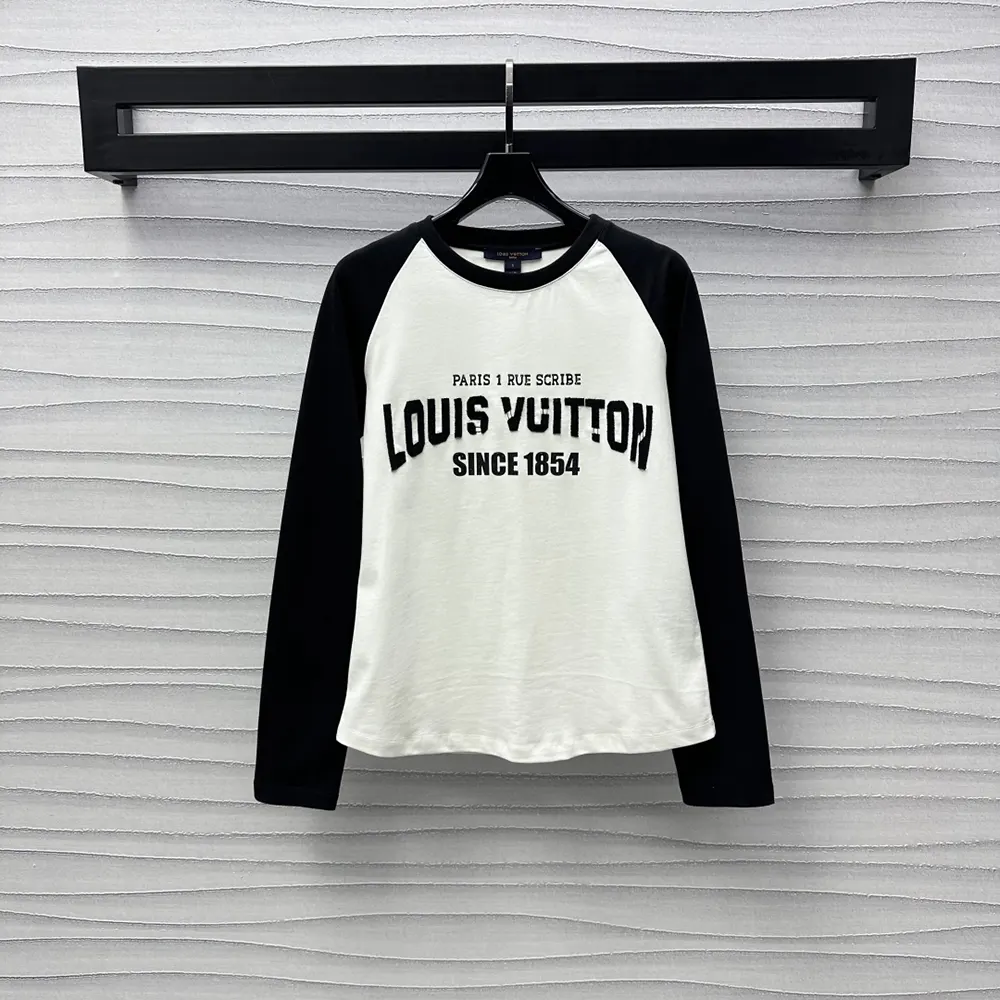 Louis Vuitton LV Men Signature Varsity Long-Sleeved Top 1AGPHO