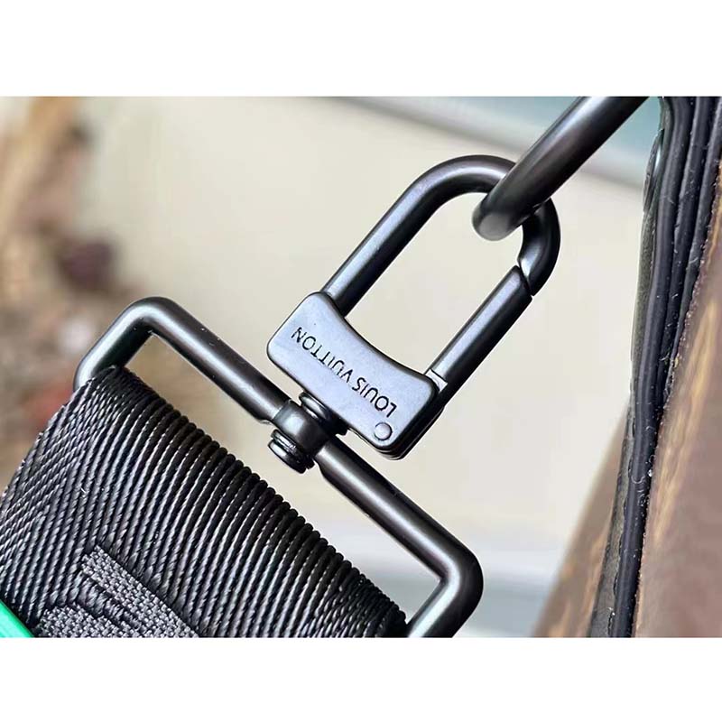 Louis Vuitton LV Unisex Keepall Bandoulière 50 Travel Bag Monogram Macassar Coated Canvas