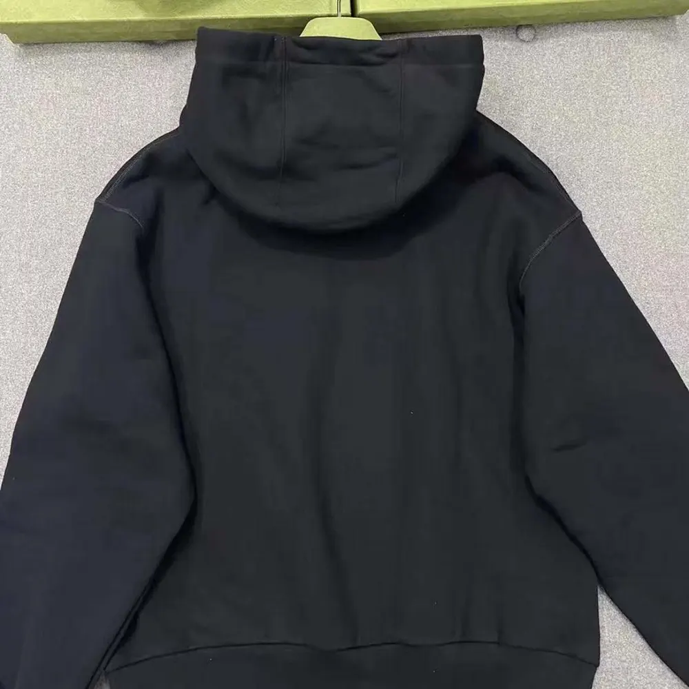 Gucci Men Cotton Jersey Printed Sweatshirt-Black/White