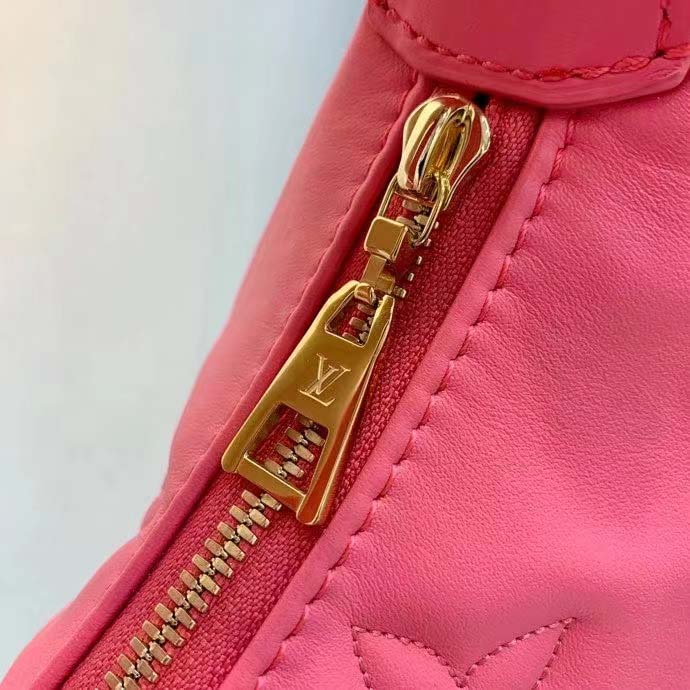 Louis Vuitton LV Women Over The Moon Pink Quilted Embroidered Smooth Calf Leather