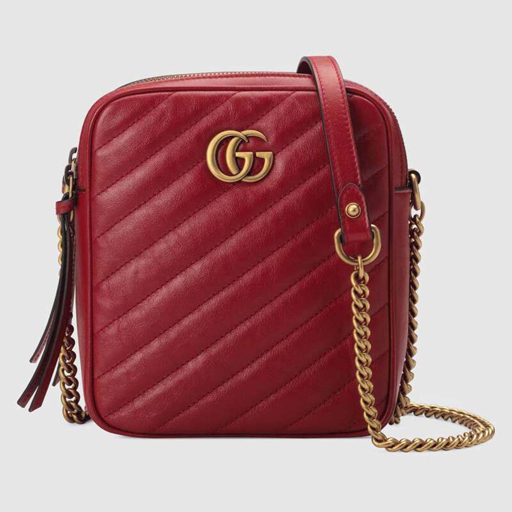Gucci GG Women GG Marmont Mini Shoulder Bag
