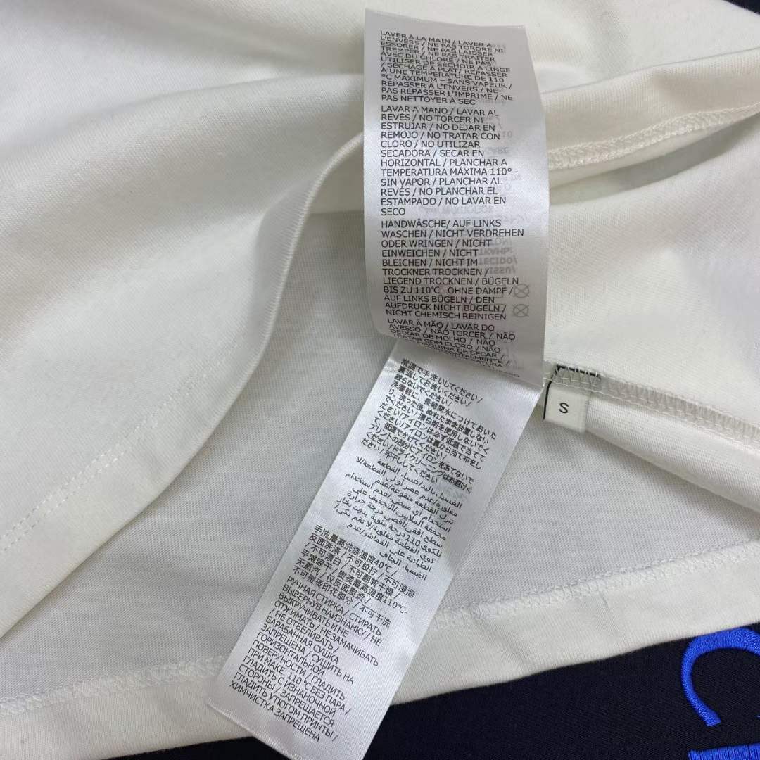 Gucci Women GG Cotton Jersey T-Shirt Interlocking G Crystal Crewneck