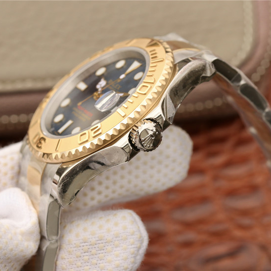 Rolex Yacht-Master Yellow Gold Bezel Blue Dial 40mm