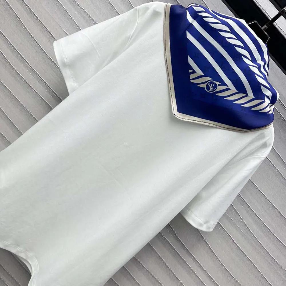 Louis Vuitton LV Women Nautical Scarf T-Shirt 1AHJ08