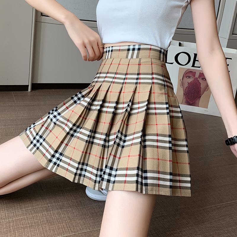 New Fashionable Versatile Pleated Skirt 1024011909