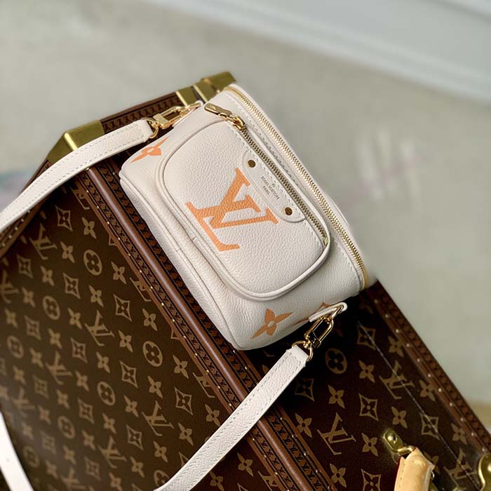 Louis Vuitton LV Unisex Mini Bumbag Monogram Empreinte Embossed Supple Grained Cowhide Leather