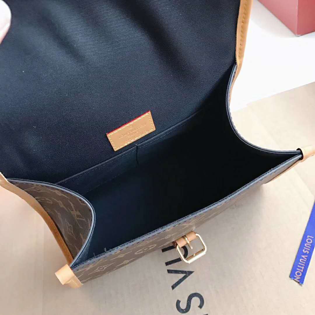 Louis Vuitton LV Women LV Ivy Bag in Monogram Coated Canvas-Brown