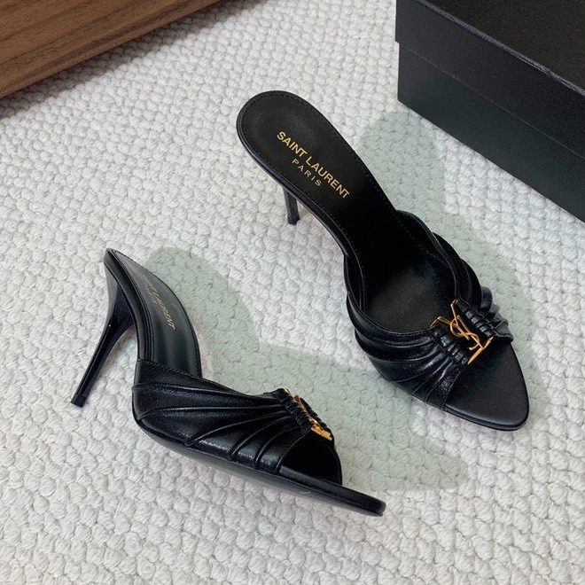 New fashion 9cm high heel sandal slippers 1025031909